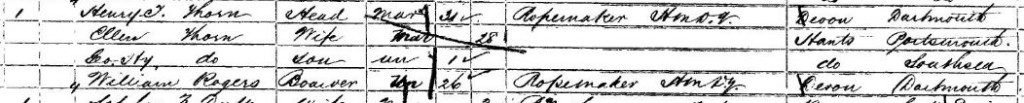 1861 Portsmouth census