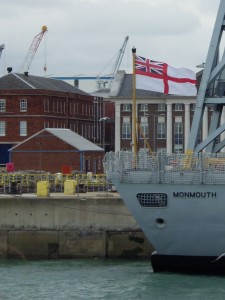 Portsmouth Royal Navy dockyard