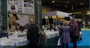 Genealogy products for sale at the S&N Genealogy Supplies stand