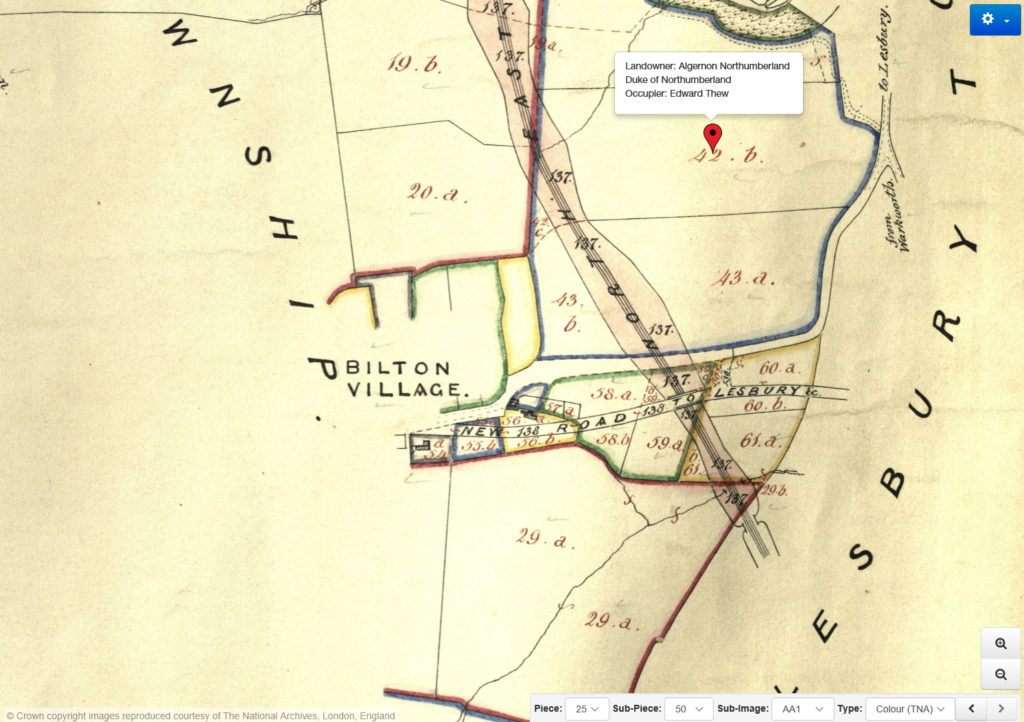 Northumberland Tithe Map