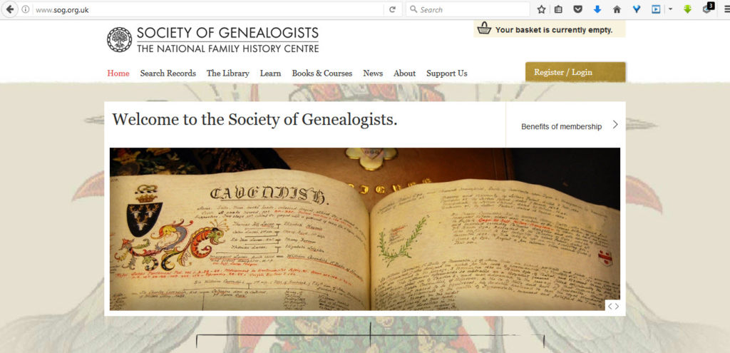 Society of Genealogists