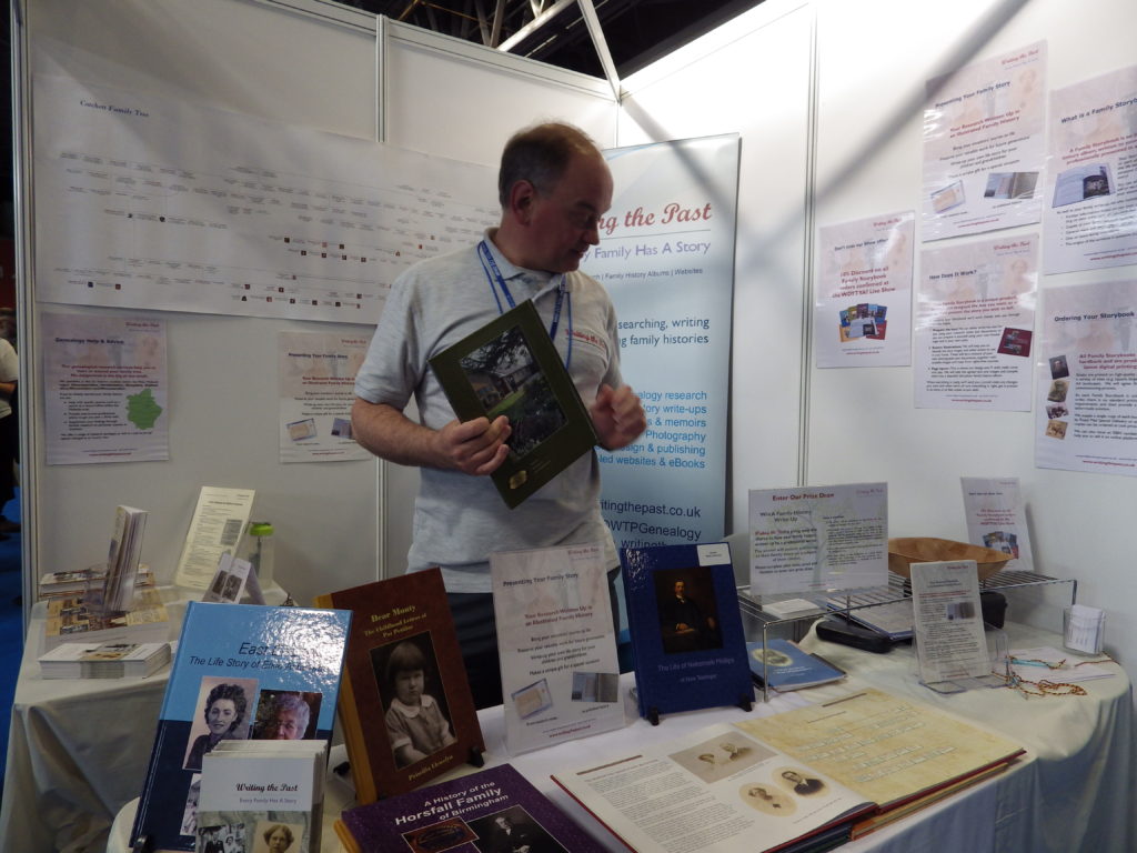 Writing the Past stand at WDYTYA? LIVE 2017 