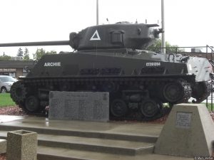 War Memorial Olds in Alberta Canada