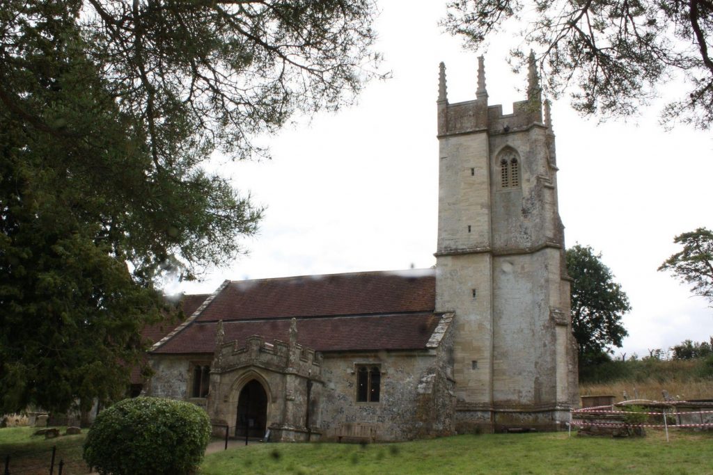 St Giles church at Imber