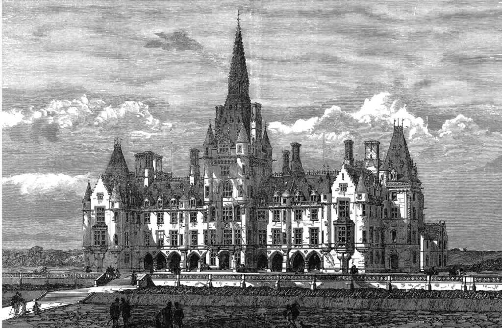 Fettes College, Edinburgh from The Illustrated London News