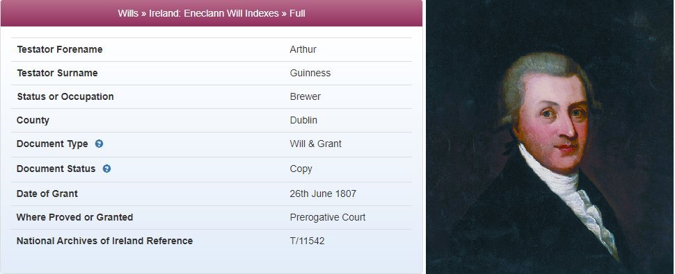 An Irish Will Index from TheGenealogist