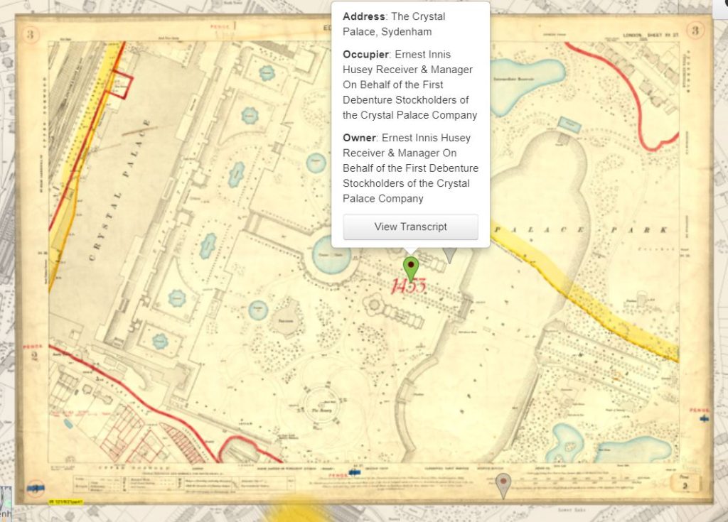 Lloyd George Domesday Survey linked map on Map Explorer™ 