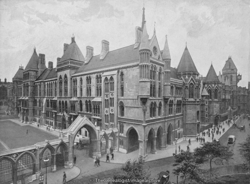 [The Royal Courts of Justice, London]